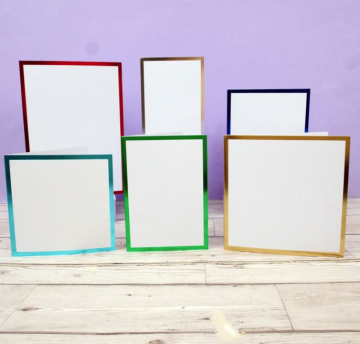 Foiled Edge Card Blanks & Envelopes Megabuy - Festive Edition, 36 cards & envelopes